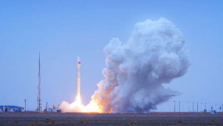 力箭一号遥七运载火箭发射圆满成功